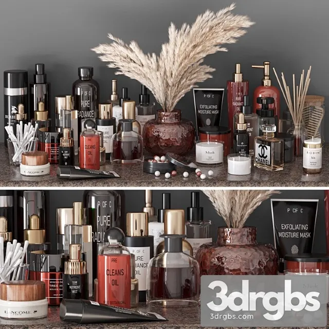 Bathroom Accessories13 3D Model Free