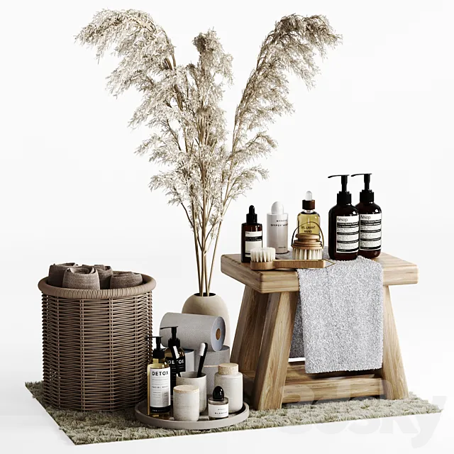 Bathroom Accessories24 3DModel