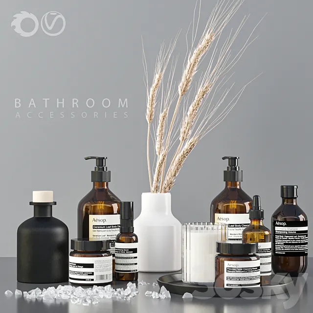 Bathroom accessories_10 3DModel