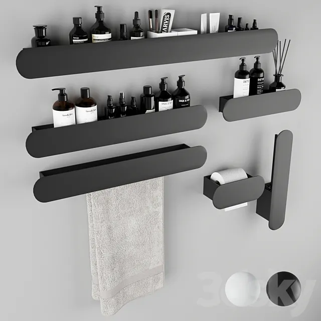 Bathroom accessories_21 3D Model