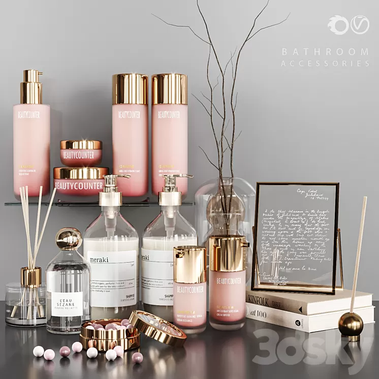 Bathroom accessories_23 3D Model