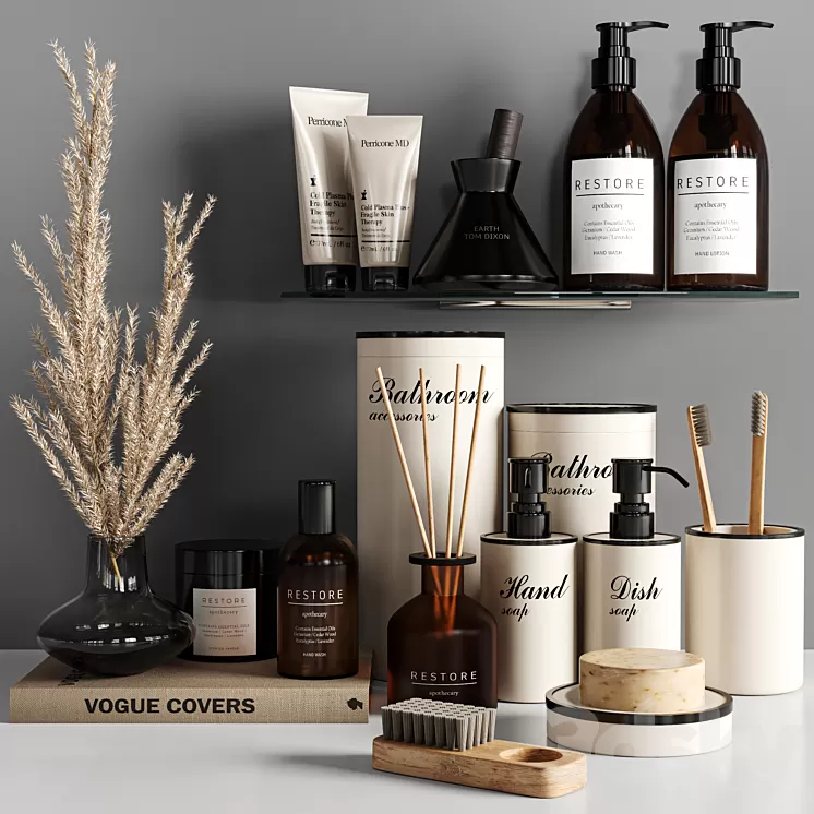 Bathroom accessories_24 3D Model