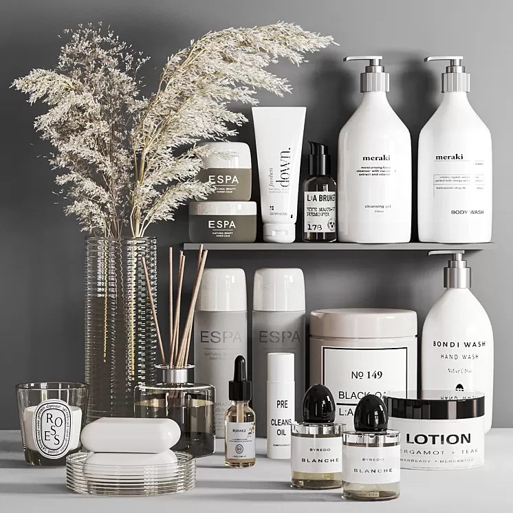 Bathroom Accessoris 22 3D Model Free