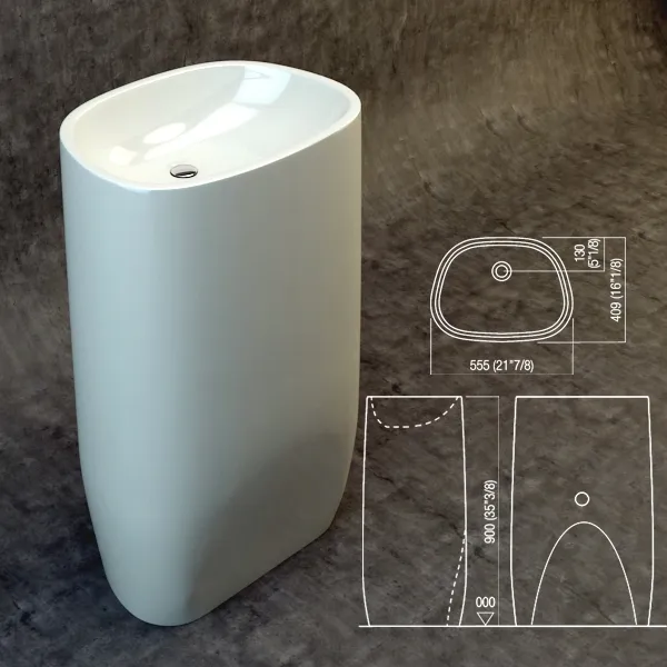 bathroom - Agape Pear C Patricia Urquiola 2007 3D Model