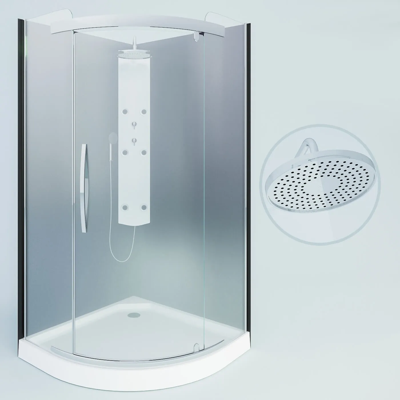 bathroom - Atlantis A-78D 3D Model