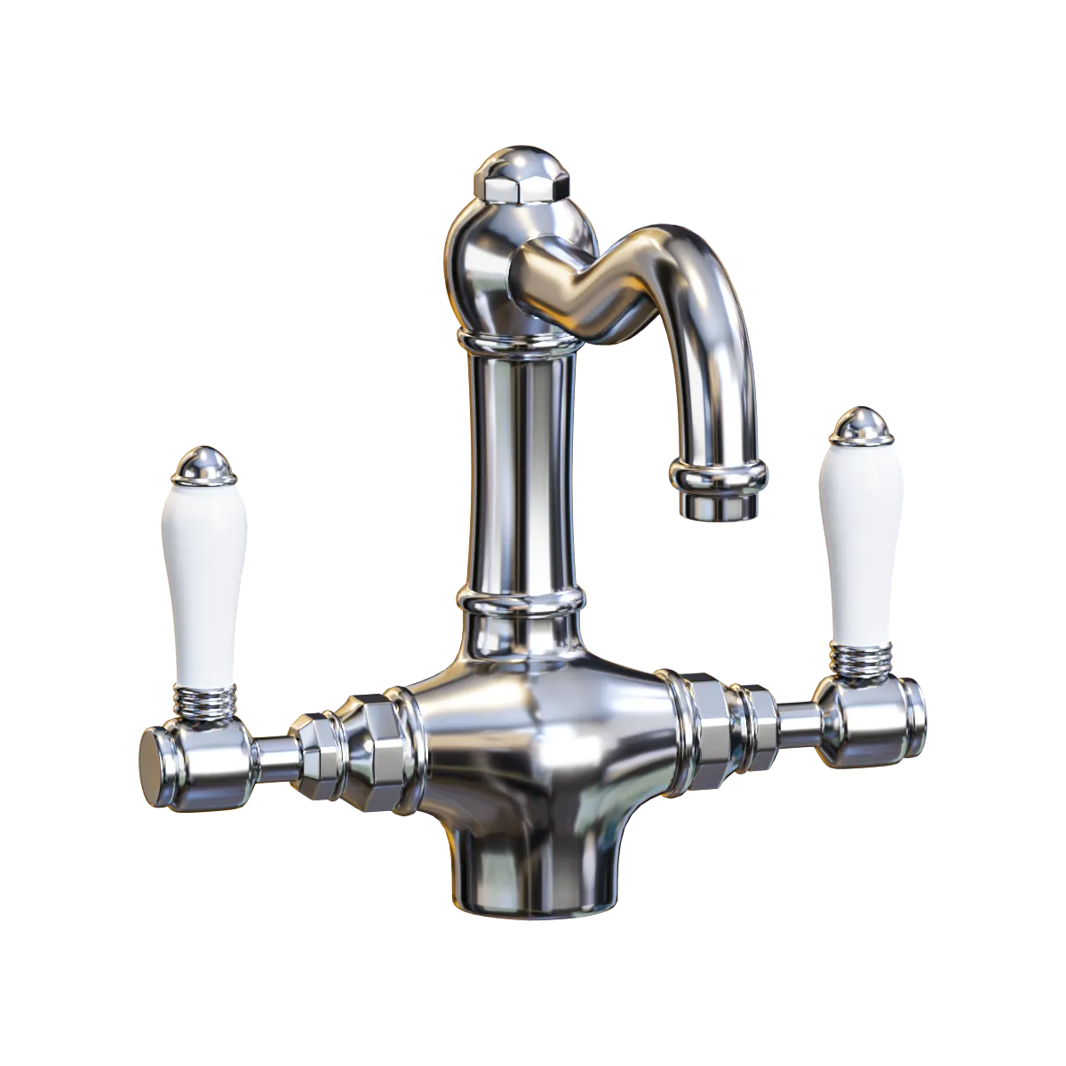 bathroom - Basin faucet Nicolazzi 3D Model