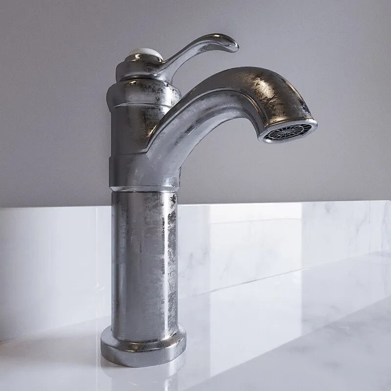 bathroom - Basin Mixer classic 3D Model