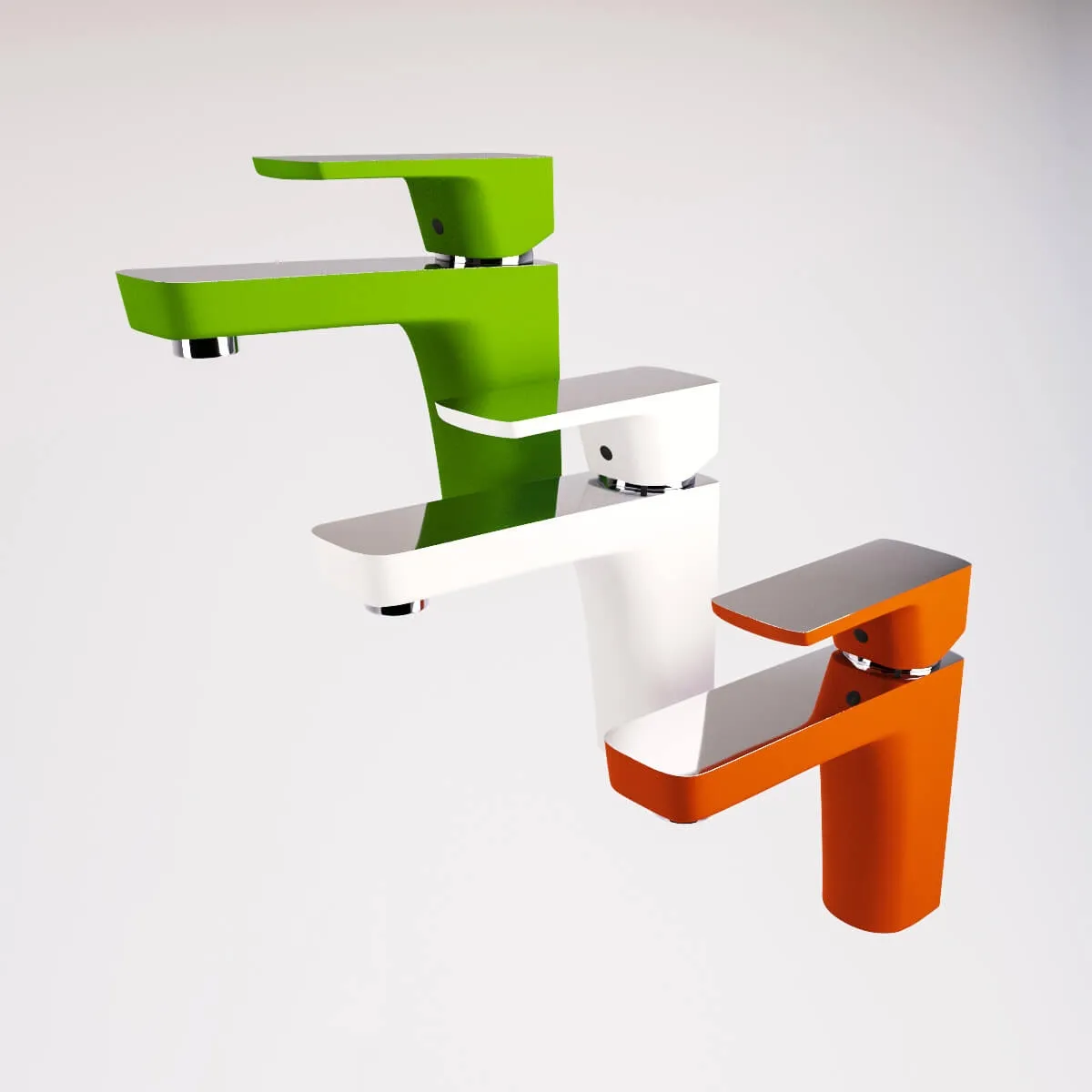 bathroom - Basin Mixer D and K Berlin 3D Model