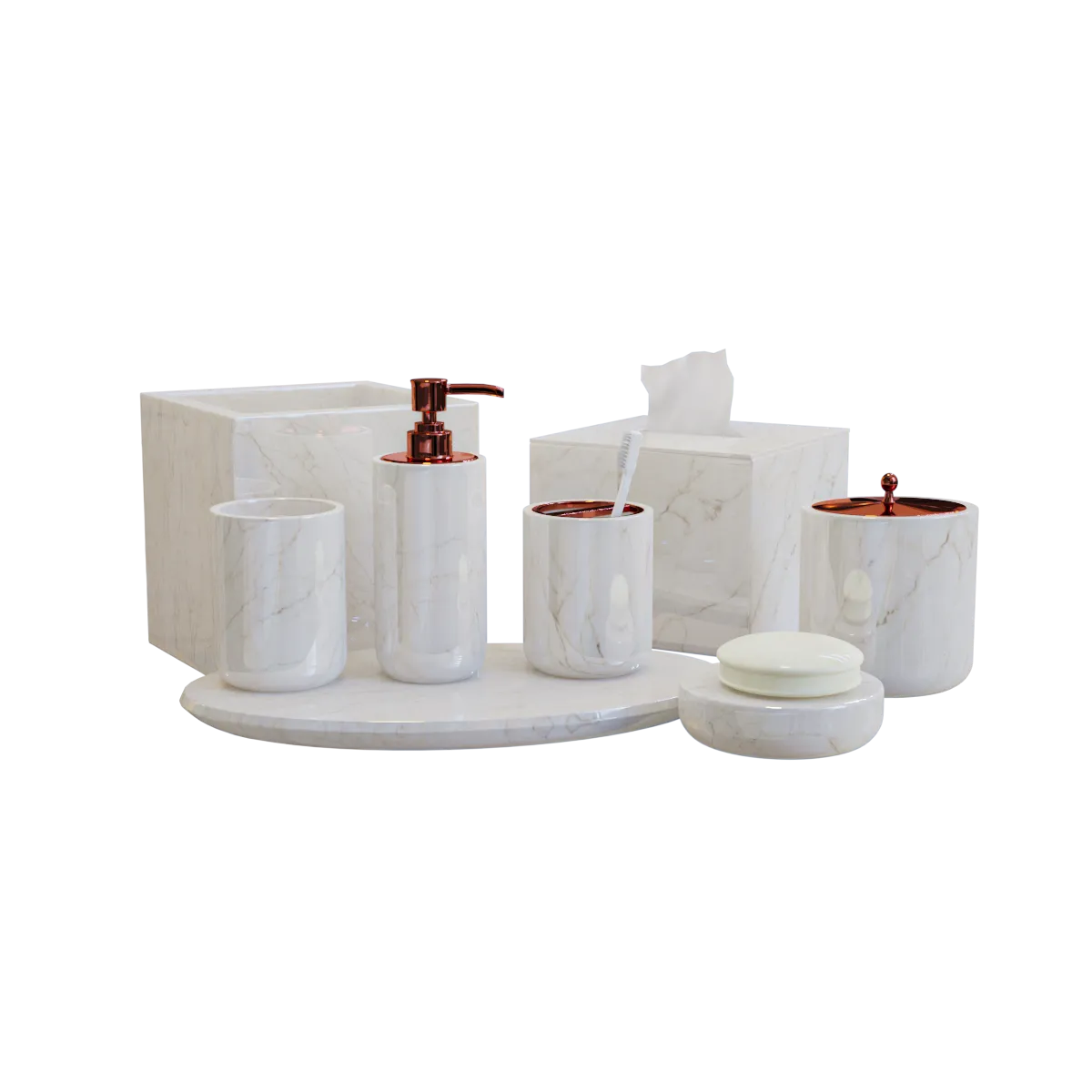 bathroom - Bath accesories 05 3D Model