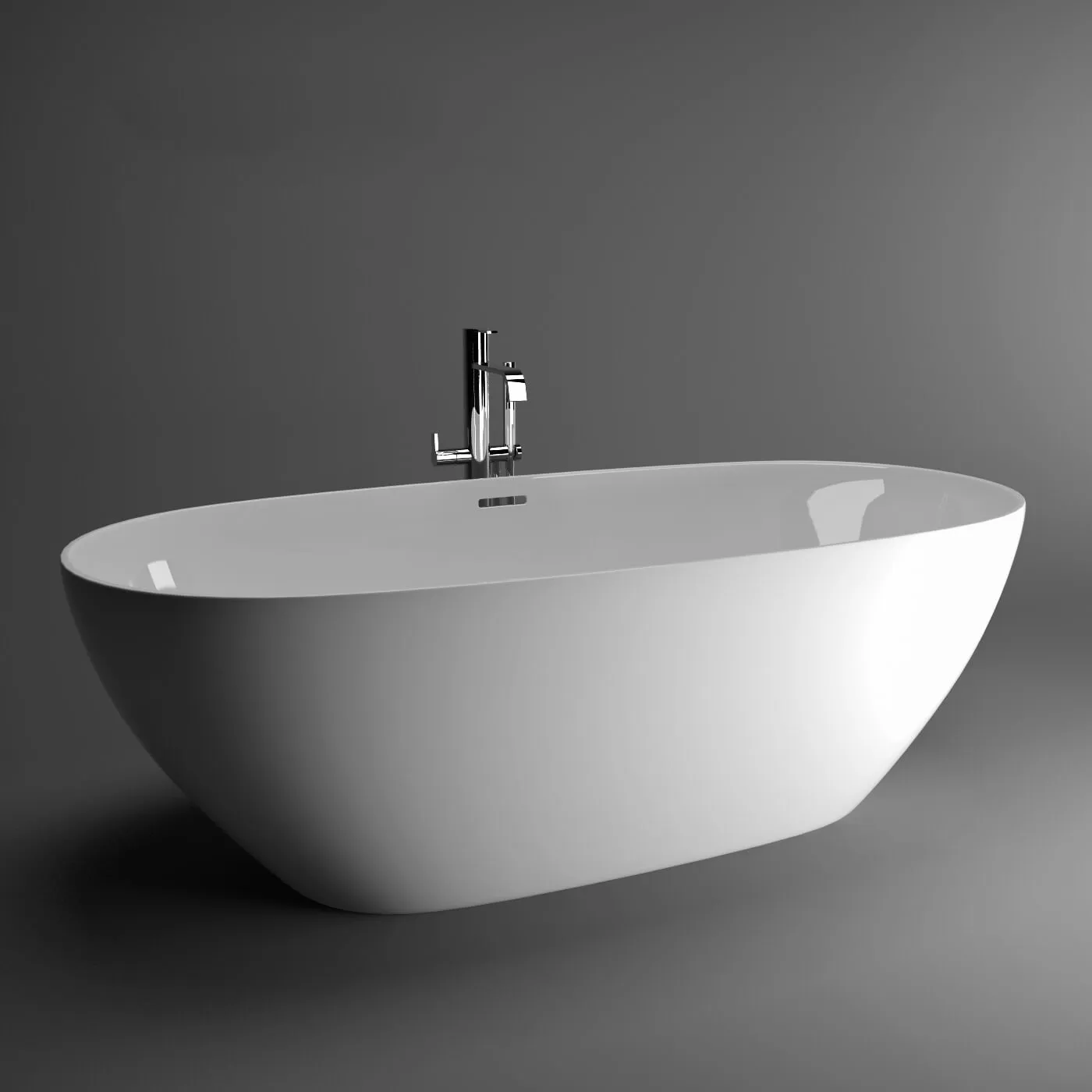 bathroom - Bath aquamass access 33 3D Model