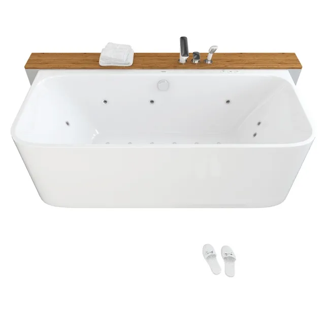 bathroom - Bath Duravit Happy D.2 3D Model