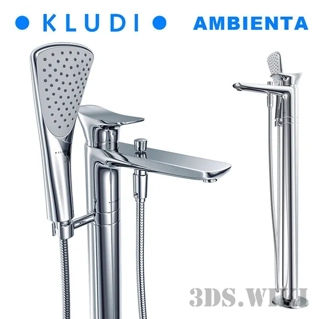 bathroom - Bath mixer Kludi Ambienta 535900575 3D Model