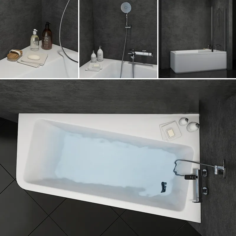 bathroom - Bath Ravak 10 3D Model