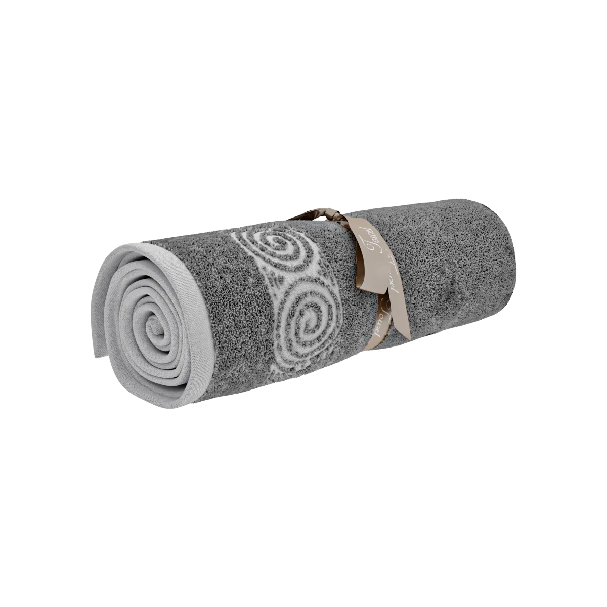 bathroom - Bath tied towel 3D Model