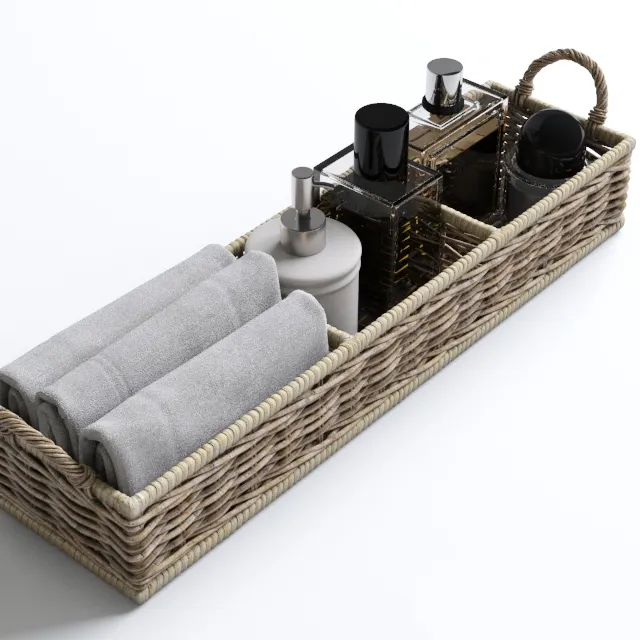 bathroom - Bathroom accessories 011 3D Model