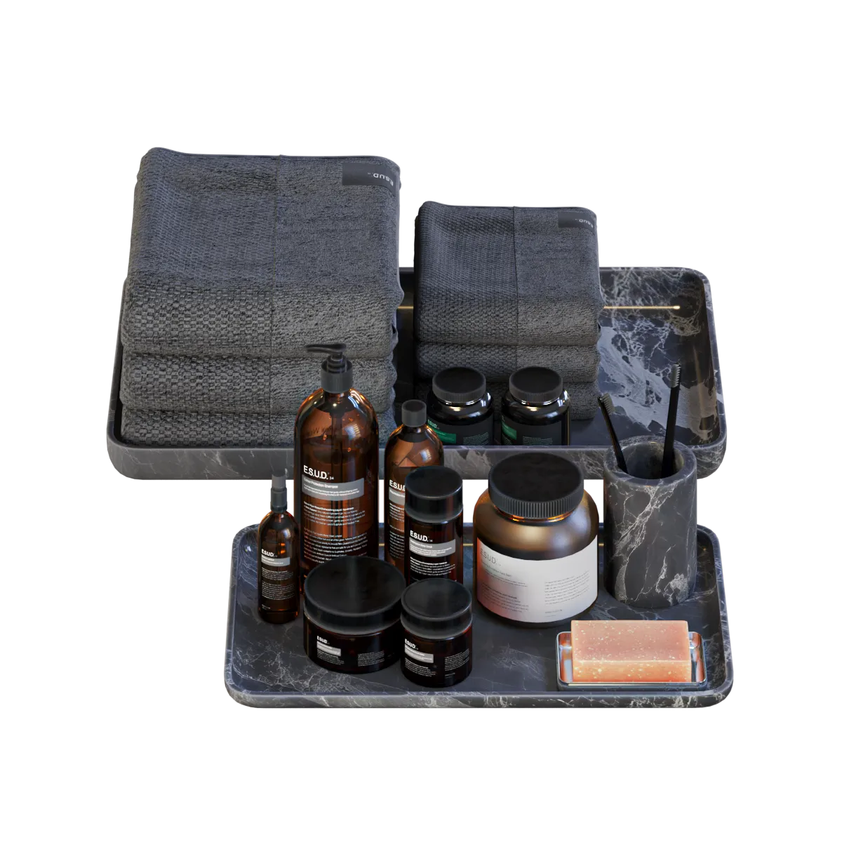 bathroom - Bathroom accessories 07 3D Model