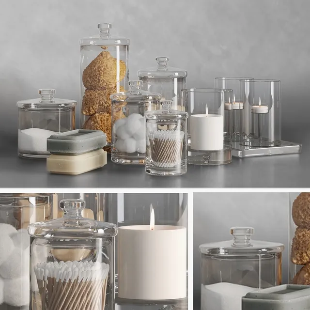 bathroom - Bathroom accessories 18 3D Model