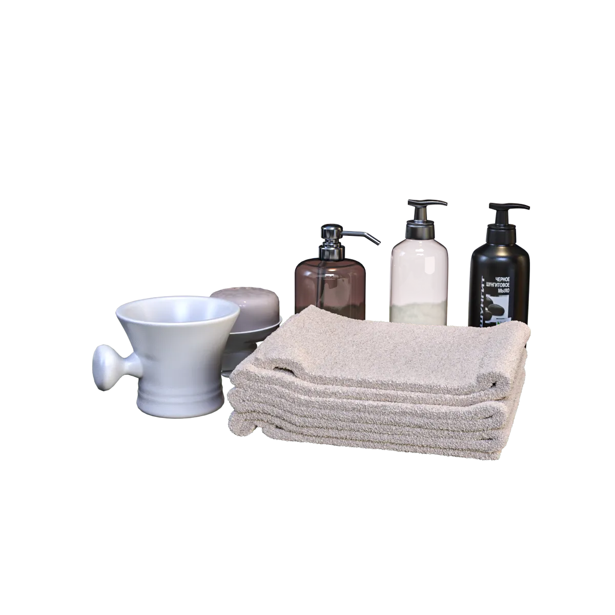 bathroom - Bathroom accessories 3D Model