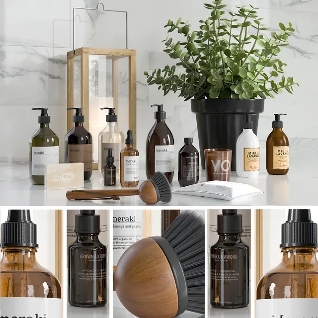 bathroom - Bathroom accessories 4 3D Model