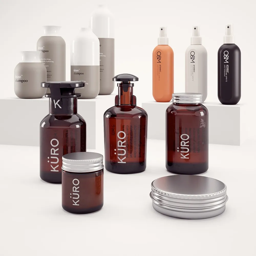 bathroom - Bathroom bottles 01 3D Model