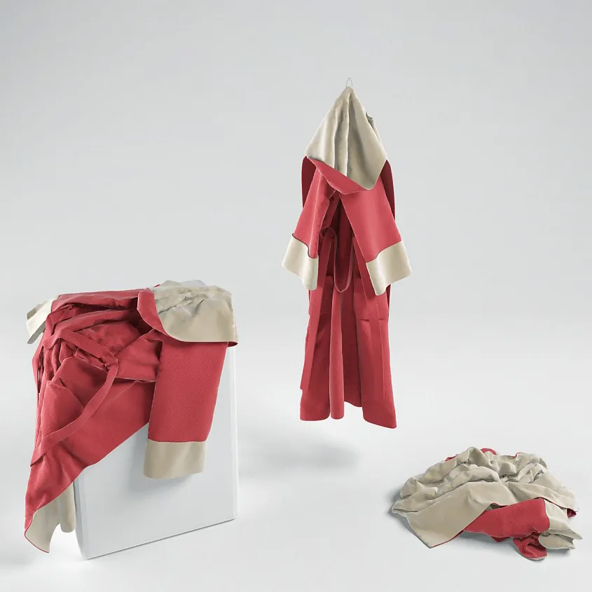 bathroom - Bathroom clothes 07 3D Model