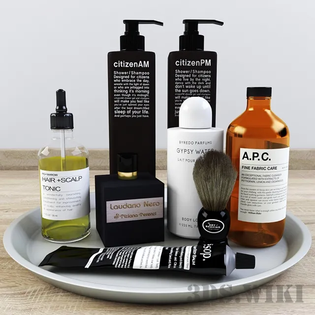 bathroom - Bathroom decor 3D Model