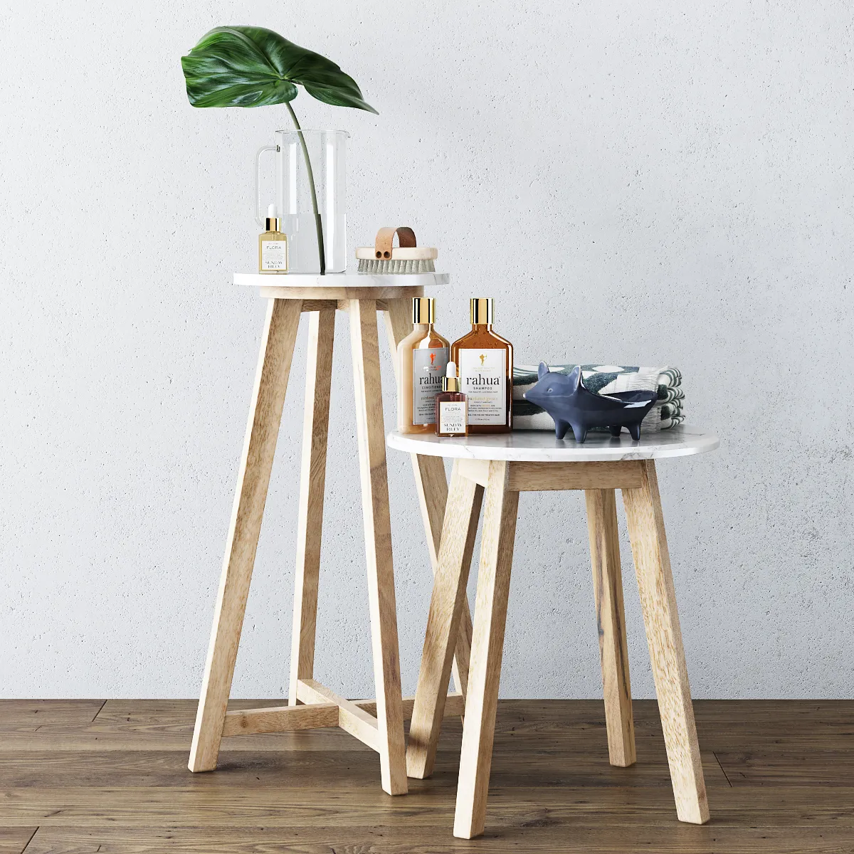 bathroom - Bathroom decor set 5 3D Model