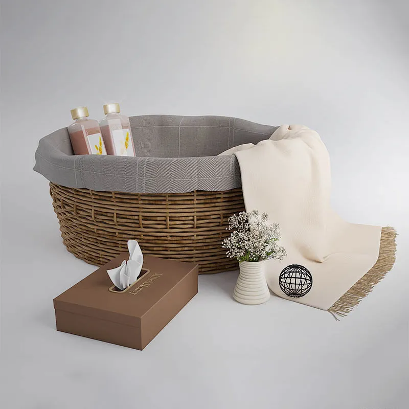 bathroom - Bathroom decor set 6 3D Model