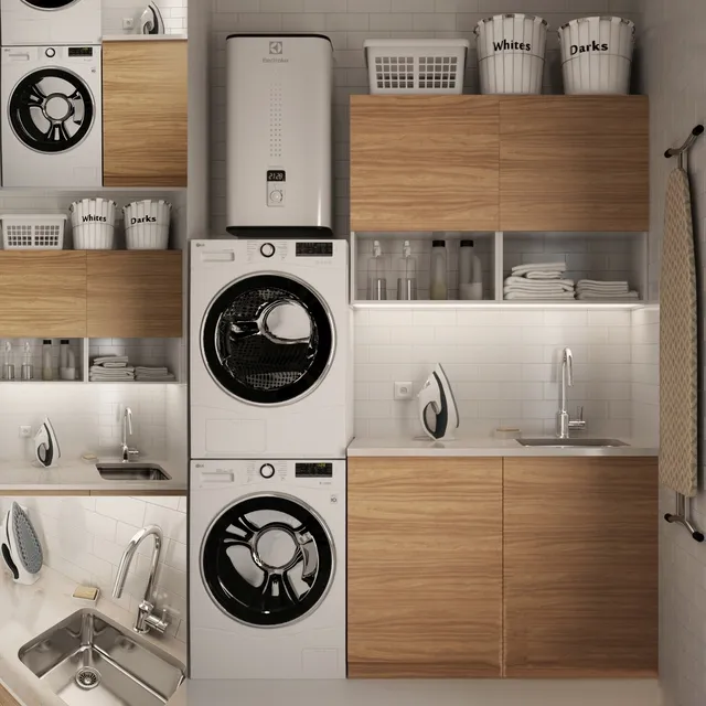 bathroom - Bathroom Furniture 03 3D Model