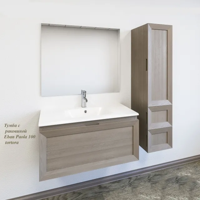 bathroom - Bathroom furniture 8 3D Model