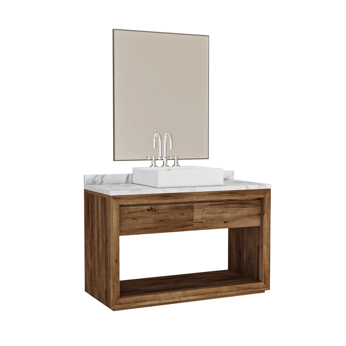 bathroom - Bathroom furniture Ravak 3D Model