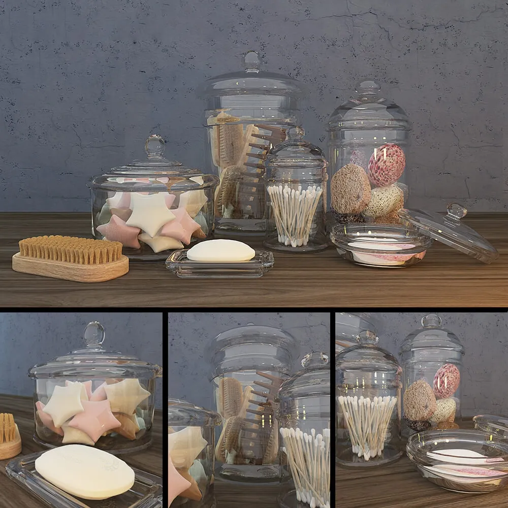 bathroom - Bathroom set 1 3D Model