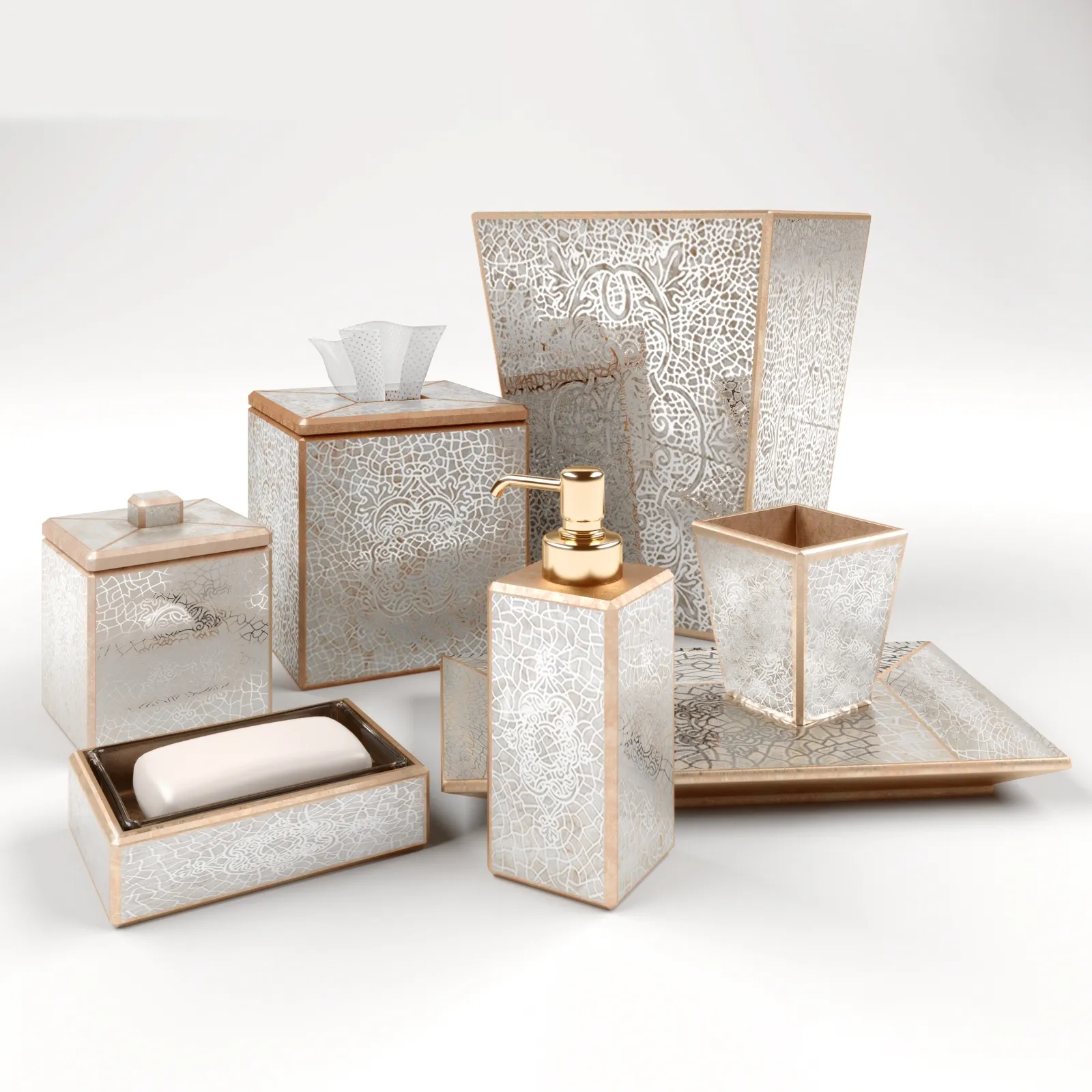 bathroom - Bathroom set Berloni Form 05 3D Model