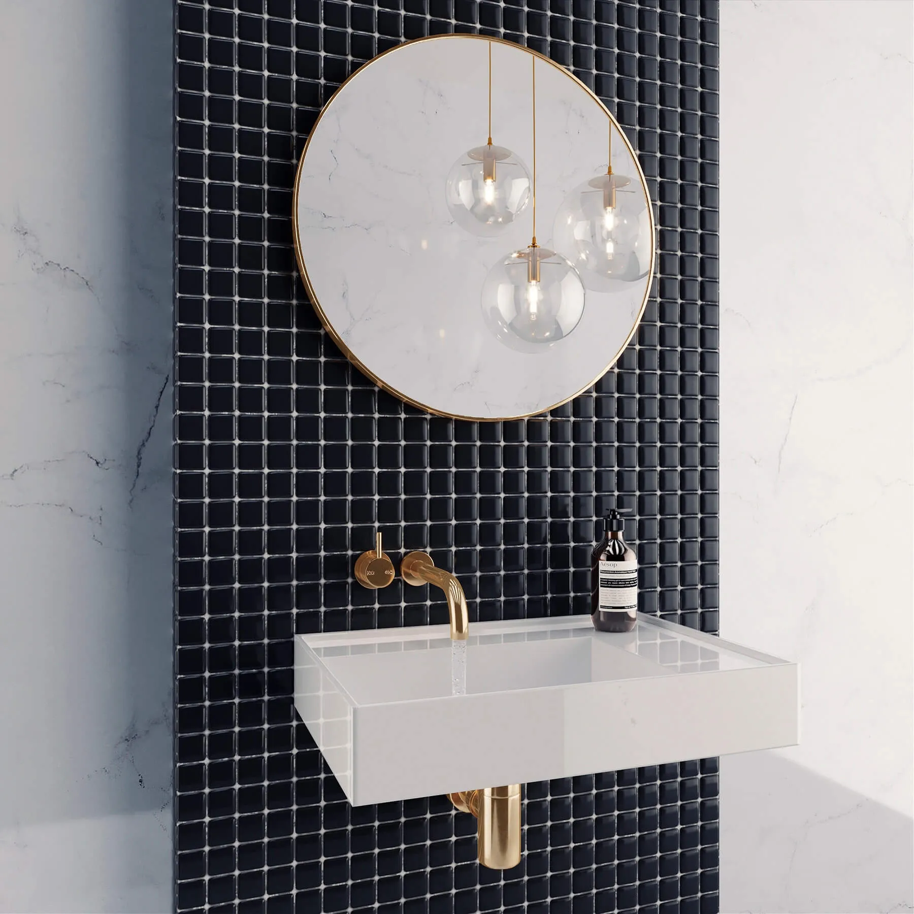 bathroom - Bathroom Set + Squirt water 3D Model