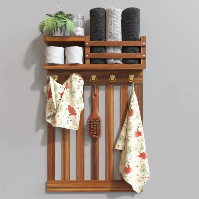 bathroom - Bathroom shelf 789 3D Model