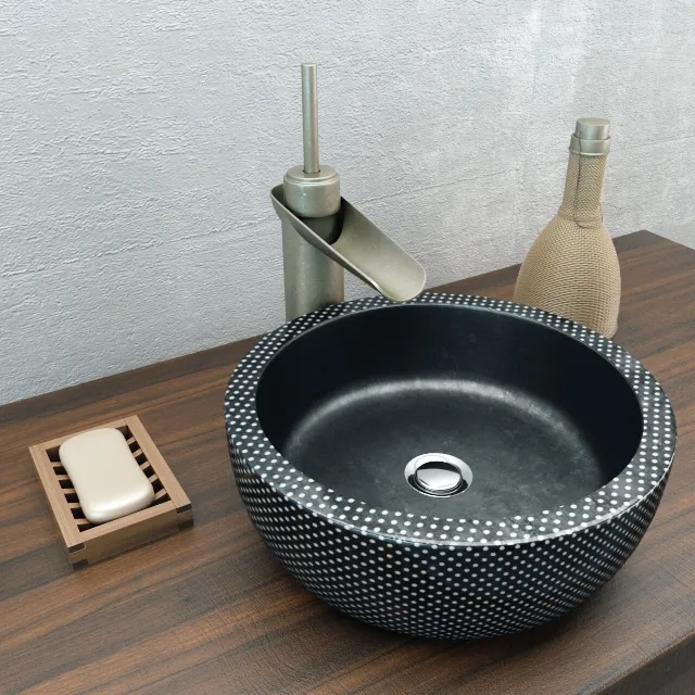 bathroom - Bathroom sink 64 3D Model