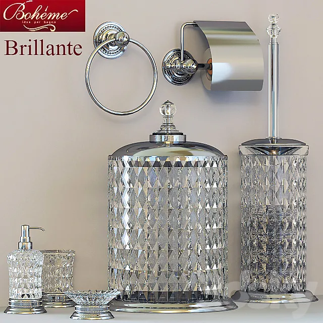 Bathroom Boheme Brillante 3DModel