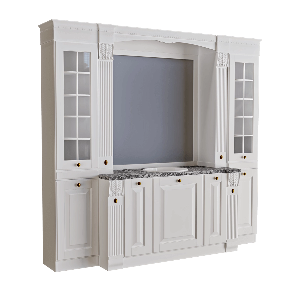 bathroom - Cabinet Baltimora 3D Model
