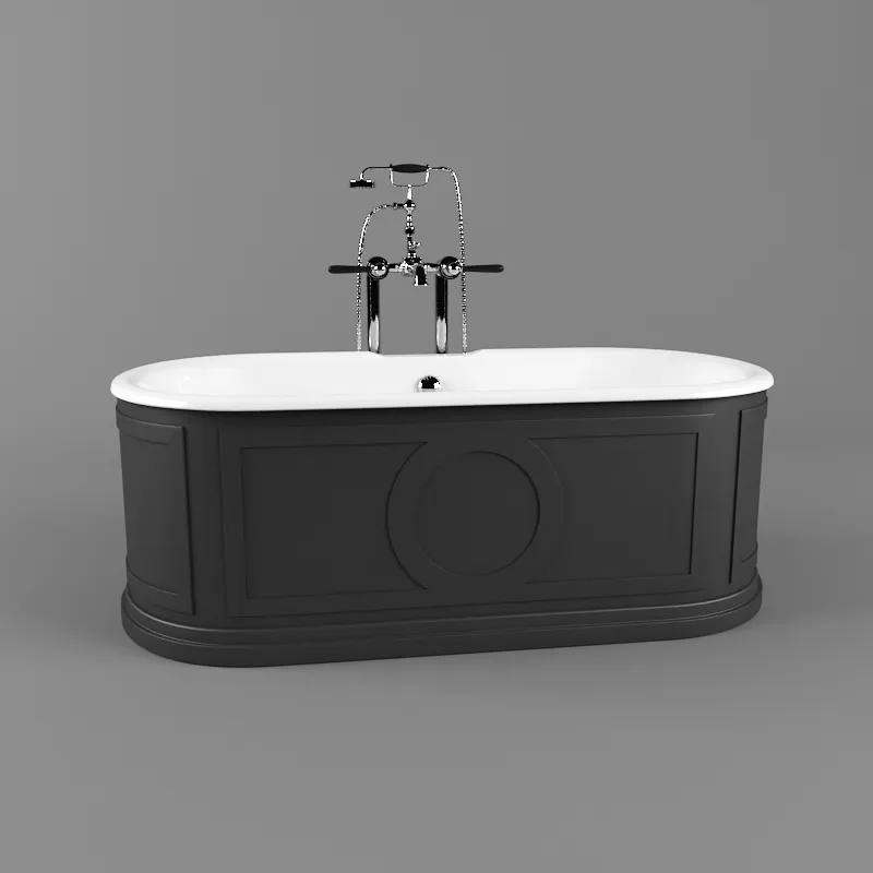 bathroom - CAPITOL bathtub 02 3D Model