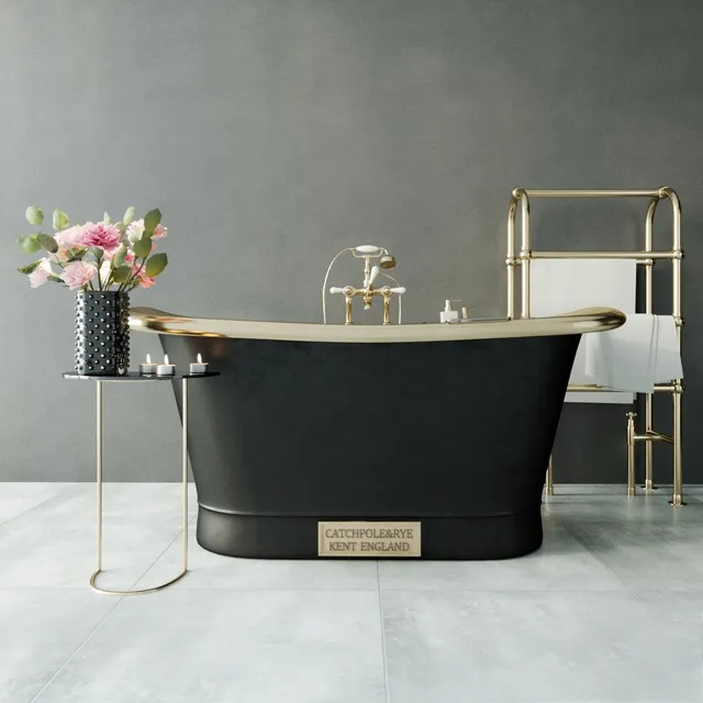 bathroom - Catchpole and Rye bath 3D Model