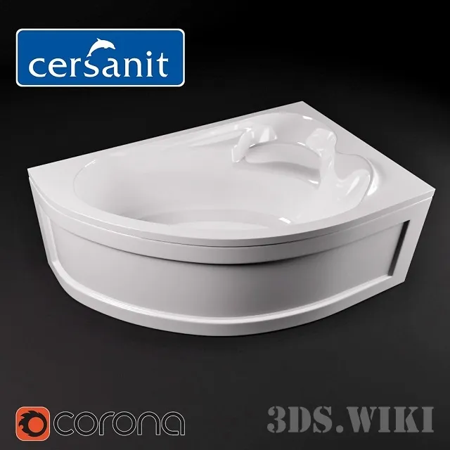 bathroom - Cersanit bath KALIOPE 3D Model
