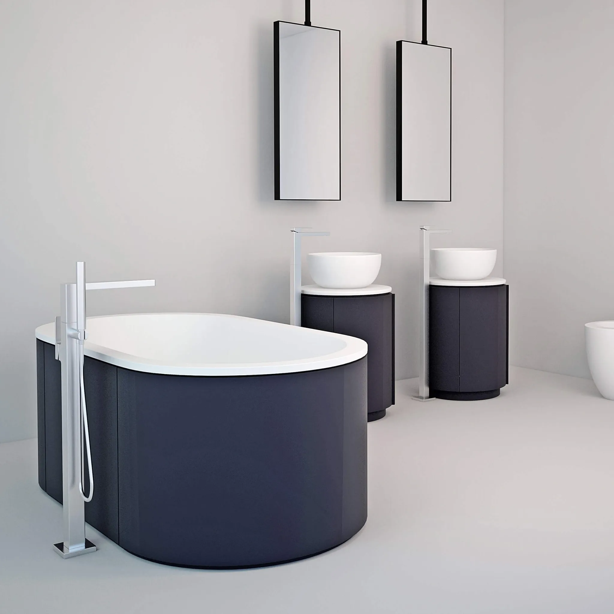 bathroom - Cielo collection Arcadia + Fantini collection Mint 3D Model