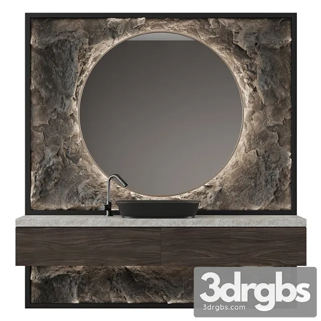 Bathroom Console 5 3D Model Free