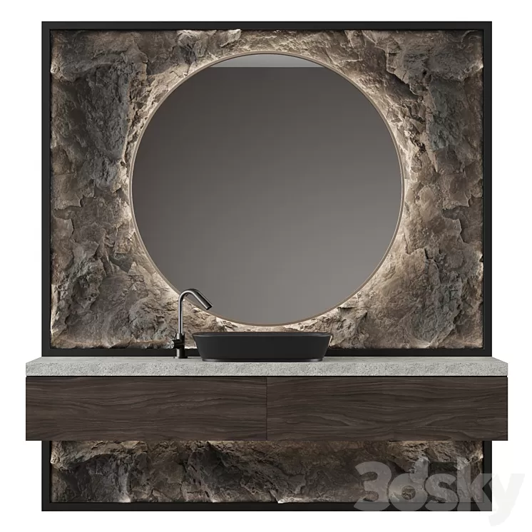 Bathroom console No. 5 3D Model