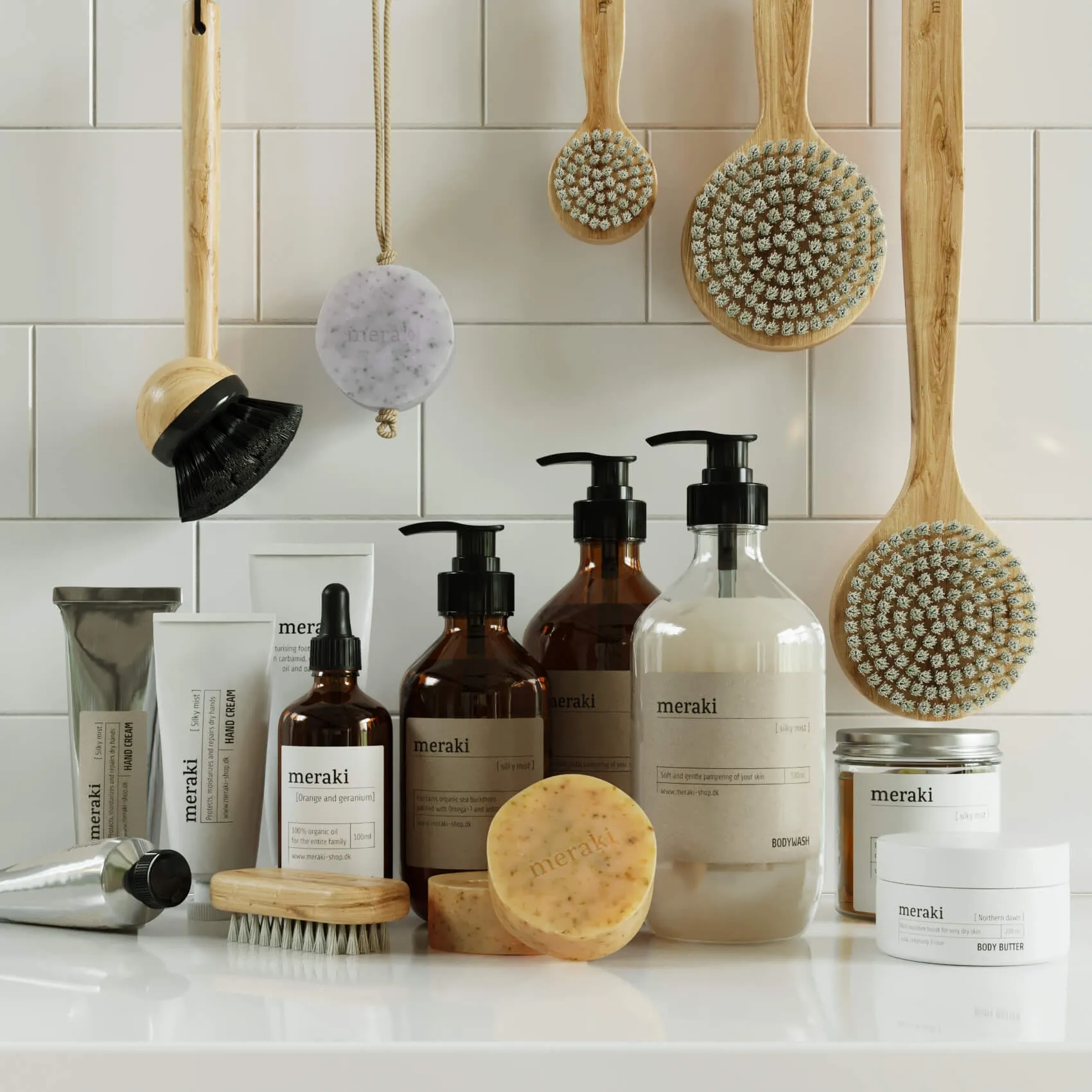 bathroom - Cosmetics Set Meraki 3D Model