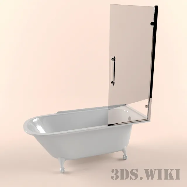 bathroom - Ванна Burlington E14 3D Model