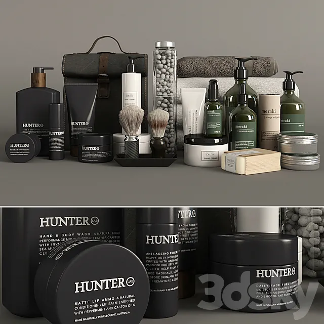 Bathroom decor 3 3DModel