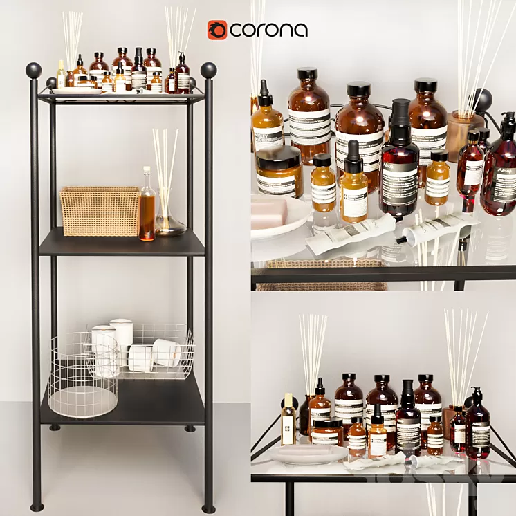 Bathroom decor 3D Model