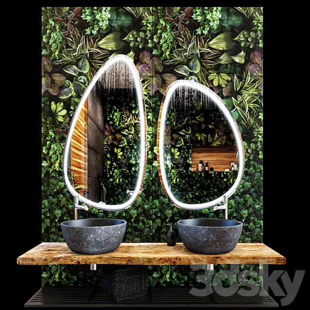 Bathroom decor 3D Model