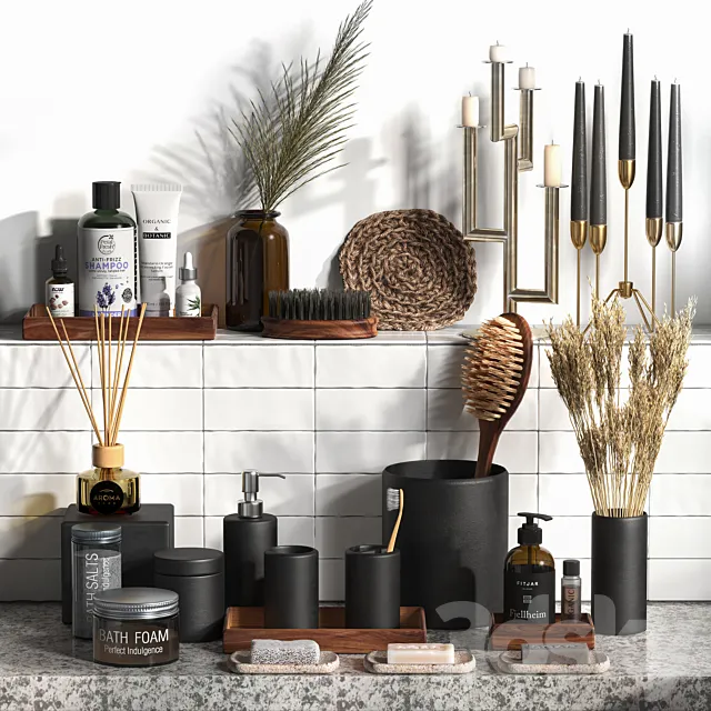 Bathroom decor 3D Model